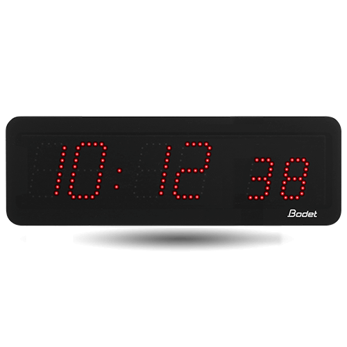 Фото №2 Часы цифровые STYLE II 7S (часы/минуты/секунды), высота цифр 7 см, красный цвет, импульс 24В, 230В (946B21)