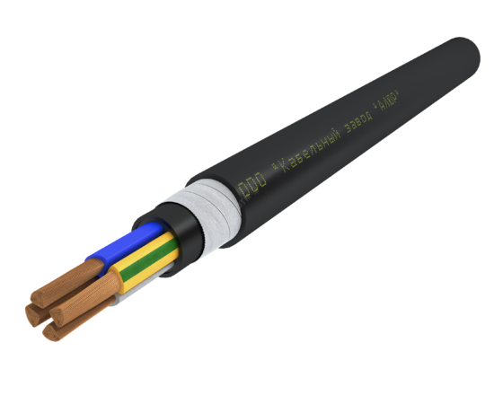 Фото №2 Кабель силовой ВБШвнг(А)-LS 4х185.0 мс(PE)-1 Ч. бар (ВНИИКП)