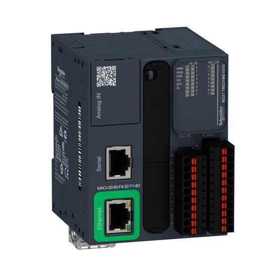 Фото №3 Блок базовый модульный М221-24IO Транзисторный источник Ethernet (TM221ME16TG)