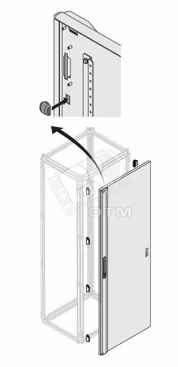 Фото №2 Дверь глухая IP40 1800х800мм (1STQ007364A0000)