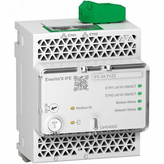 Фото №3 МОДУЛЬ IFE+ (ETHERNET-MODBUS ИНТЕРФЕЙС) (LV434002)