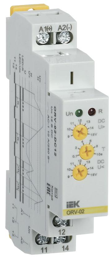 Фото №2 Реле повышения напряжения ORV. 1ф 12 В DC (ORV-02-DC12)