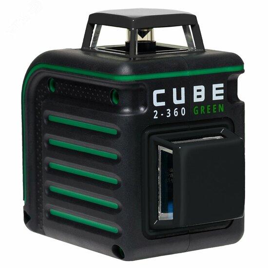 Фото №6 Уровень лазерный Cube 2-360 Green Professional Edition (А00534)