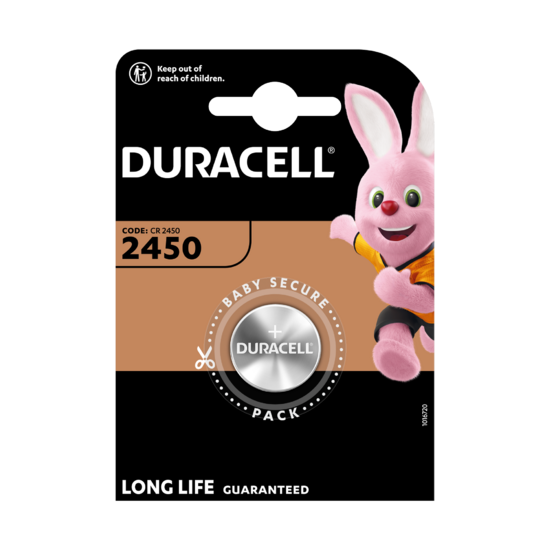 Фото №2 Элемент питания 5007989 2450-1BL литиевый 3v 1шт Duracell (Б0044725)