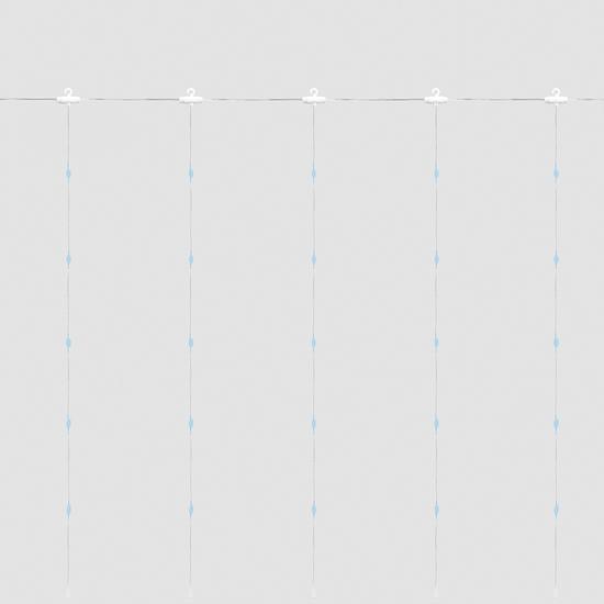 Фото №4 Гирлянда занавес LED 5000К 3х3м USB (CL591)