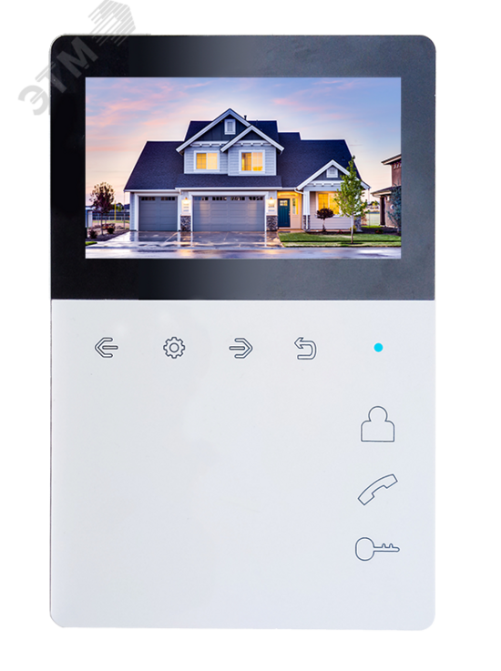 Фото №2 Монитор цветного видеодомофона адаптирован для работы с координатными домофонами (Elly VZ)