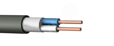 Фото №2 Кабель силовой ВВГнг(А)-LSLTx 2х10 ок (N) - 1 кВ ТРТС