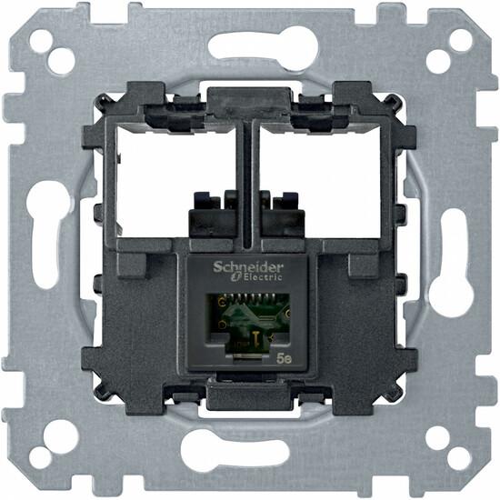 Фото №2 Merten Коннектор RJ45 категория 5е UTP (MTN4575-0001)