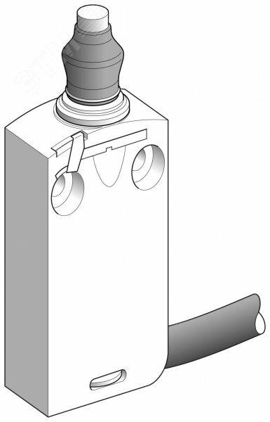Фото №4 Выключатель концевой 1НО1НЗ с кабелем 1м XCMD2111L1 (XCMD2111L1)