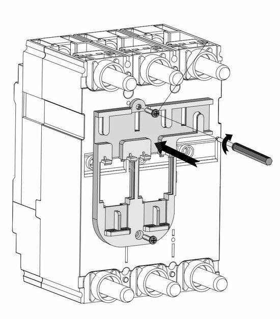 Фото №2 Разъем для втычного SUSOL MCCB ASS'Y,BASE CONNECTOR, TS250 (83261172804)