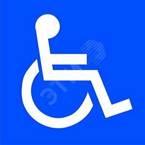 Фото №2 Пластина Символы доступности для инвалидов всех категорий PS-50506.D02 (PS-50506.D02)