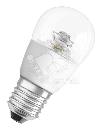 Фото №2 Лампа светодиодная LED 6Вт E27 SCLP40 тепло-белый Osram (215047)