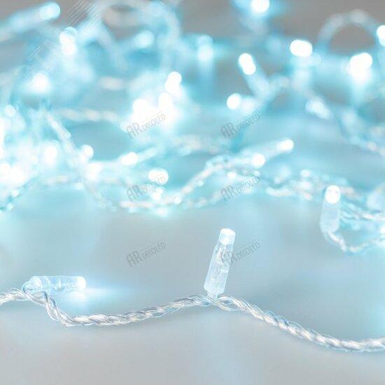 Фото №2 Гирлянда светодиодная декоративная ARD-STRING-CLASSIC-1000-CLEAR-100LED-PULSE Azure (230V, 7W) (ARDCL, IP65) (031644)