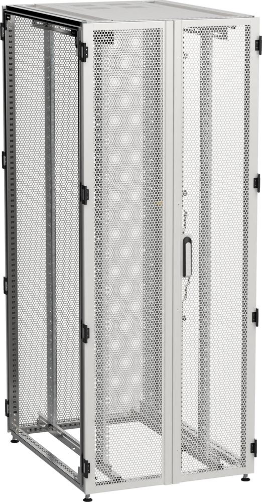 Фото №2 Шкаф серверный ITKbyZPAS19` 45U 0.8x1м двухствор перфор. двери серый РФ (ZP35-45U-0810-P2P-R)