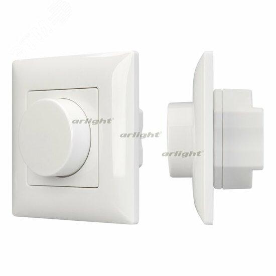 Фото №2 Панель SMART-P15-DIM-IN White (230V, 1.5A, TRIAC, Rotary, 2.4G) (ARL, IP20 Пластик, 5 лет) (025040)