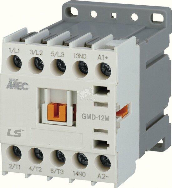 Фото №2 Контактор GMD-6M,2.2kW - 6A,3Р,DC110V 3W 1a (127000378B)