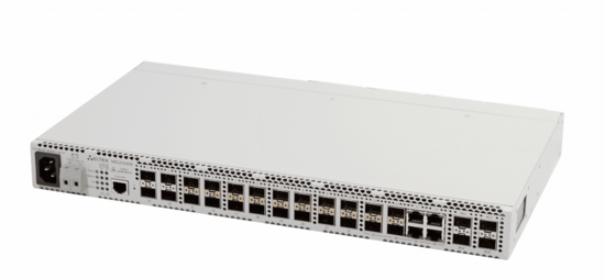 Фото №2 Коммутатор управляемый L3 PoE+ 24 порта 1000 Мб/с, 4хSFP, SFP+, (MES2324FB_AC)