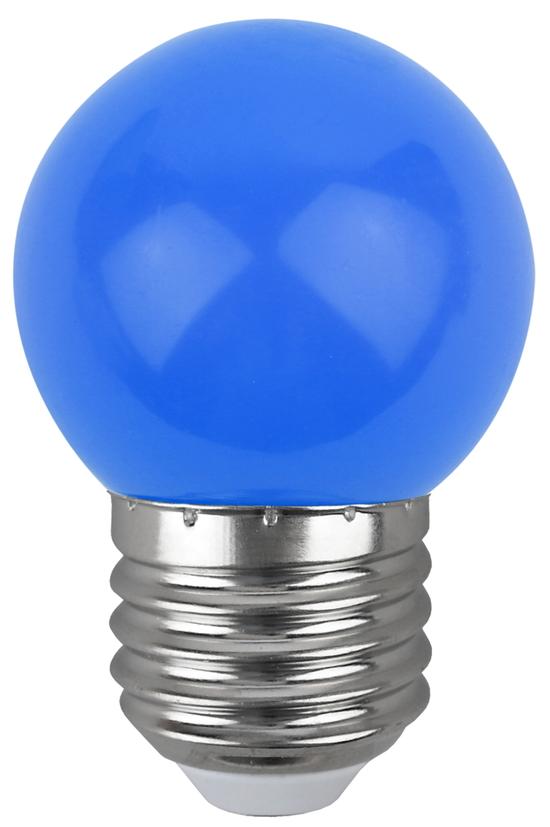Фото №4 Лампа светодиодная для Белт-Лайт диод. шар син., 4SMD, 1W, E27 ERABL45-E27 ЭРА LED Р45-1W-E27 ЭРА (Б0049573)