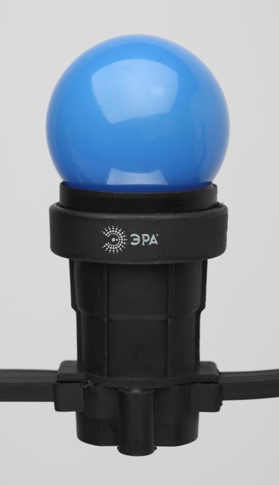 Фото №5 Лампа светодиодная для Белт-Лайт диод. шар син., 4SMD, 1W, E27 ERABL45-E27 ЭРА LED Р45-1W-E27 ЭРА (Б0049573)