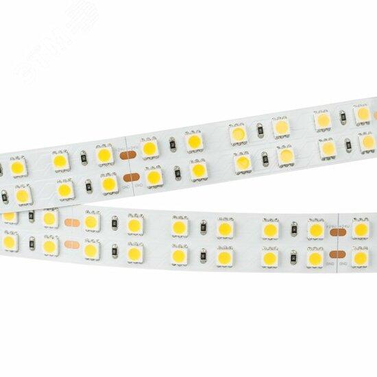 Фото №2 Лента LED RT 2-5000 24V Warm2700 2x2 (5060, 720 LED, LUX) (ARL, 34.4 Вт/м, IP20) (012443(1))