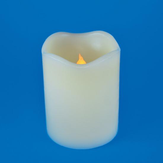 Фото №3 Фигура светодиодная Свеча на батарейках 2ААА (не в/к) ULD-F061 WARM WHITE CANDLE 1 светодиод Теплый белый свет (UL-00008622)