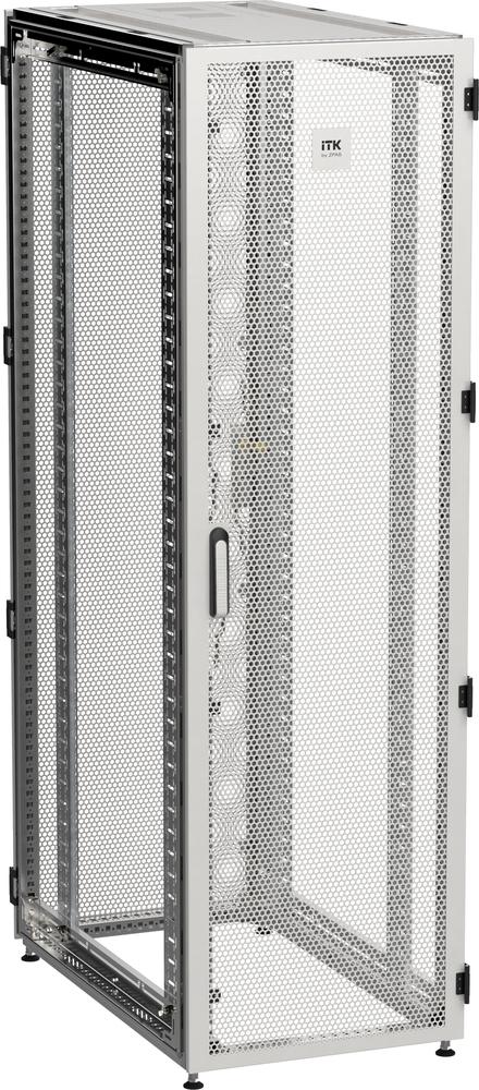 Фото №2 Шкаф серверный ITKbyZPAS19` 42U 0.6x1.2м одноствор перфор. двери серый РФ (ZP35-42U-0612-PP-R)