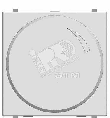 Фото №2 Zenit Механизм электронного поворотного светорегулятора альпийский белый в рамку (N2260.2 BL)