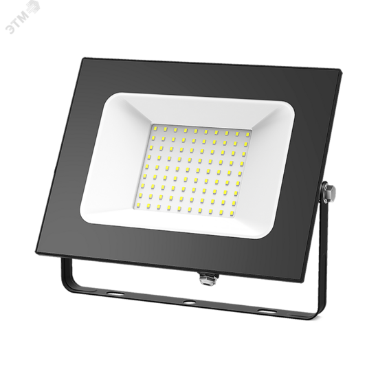 Фото №2 Прожектор светодиодный ДО-150 Вт 12800 Лм 6500К IP65 200-240 В черный LED Elementary Gauss (691511150)