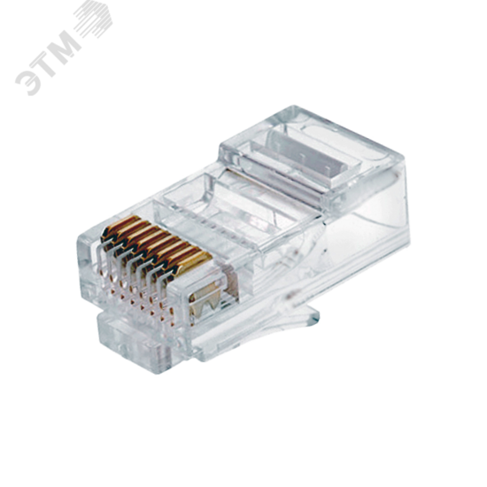 Фото №2 Разъем телекомуникационный RJ-45 (8P8C) SR-RJ4501 (SR-RJ4501)