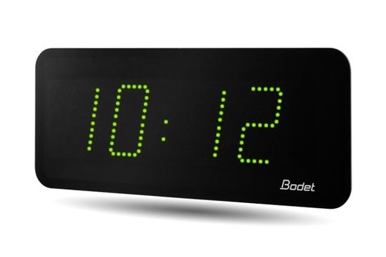 Фото №2 Часы цифровые STYLE II 10 IP55 (часы/минуты), высота цифр 10 см, зеленый цвет, AFNOR, 240В (946752)