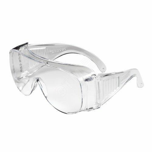 Фото №2 Очки защитные открытые О35 ВИЗИОН (2С-1,2 PС) (прозрачные, возможно совместное применение с корригирующими очками) (13511)