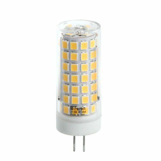 Фото №5 Лампа светодиодная LED 9вт 230в G4 белый капсульная (LB-434)