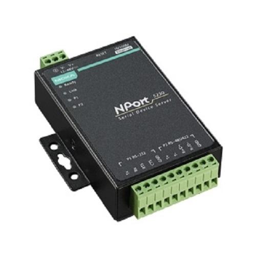 Фото №2 2-портовый преобразователь RS-232 + RS-422/485 в  Ethernet. (NPort 5230)