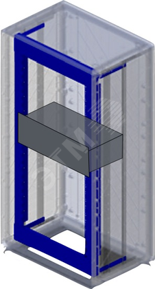 Фото №2 Рама 19' 6U для шкафов Conchiglia настенный В=460 мм/напольный В=490 мм (095777645)