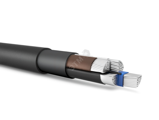 Фото №2 Кабель силовой АВВГнг(А) 4х95мс(N)-1 ТРТС многопроволочная секторная жила