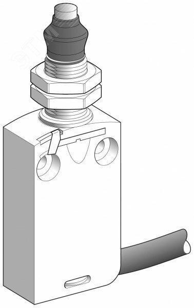 Фото №4 Выключатель концевой 1НО1НЗ с кабелем 1м