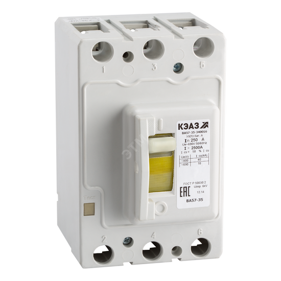 Фото №2 Выключатель автоматический ВА57-35-340016-250А-2500-690AC (108664)