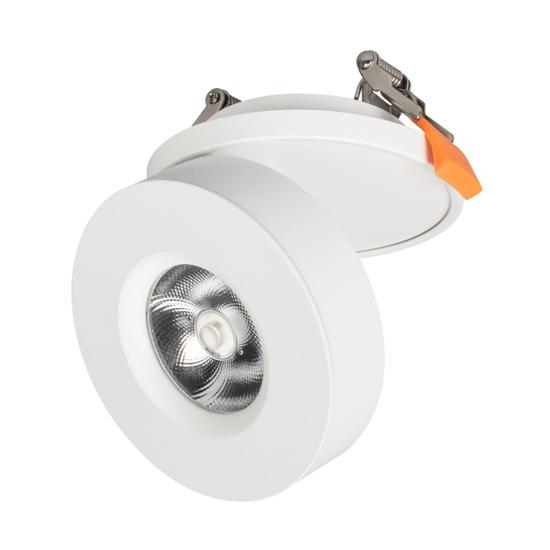 Фото №2 Светильник LGD-MONA-BUILT-R100-12W White5000 (WH, 24 deg) (Arlight, IP40 Металл, 3 года) (025464)