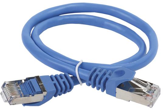 Фото №2 Патч-корд ITK категория 5е FTP 5 метр PVC синий (PC03-C5EF-5M)