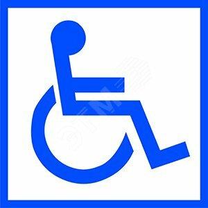 Фото №2 Пластина Символы доступности для инвалидов BL-1515.D01 (BL-1515.D01)