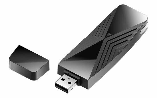 Фото №2 Адаптер Wi-Fi 6 двухдиапазонный USB 3.0 AX1800 DL-DWA-X1850/A1A (DWA-X1850/A1A)