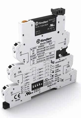 Фото №2 Модуль интерфейсный твердотельное реле таймер MasterTimer (мультифункциональный AIDIGISW) выход 2A (24В DС) 24В АС/DC IP20 безвинтовые клеммы 'Push-in' (39.90.0.024.9024)