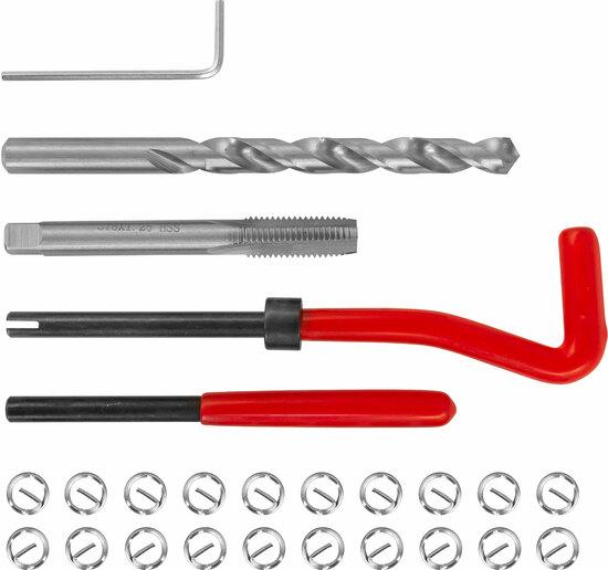 Фото №2 Набор для восстановления резьбы M8x1.25, 25 предметов (TRIS8125)