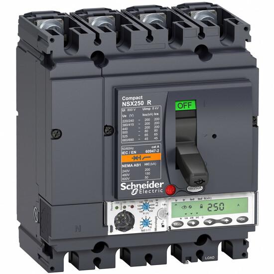 Фото №3 Выключатель автоматический силовой в литом корпусе для промышленного электроснабжения (LV433278)