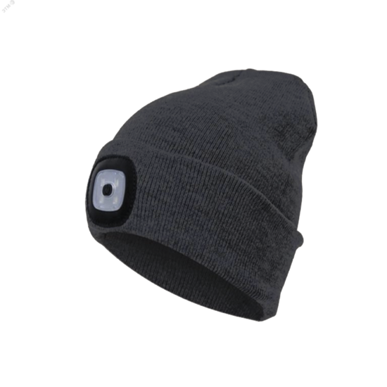 Фото №2 Фонарь-шапка 120Лм 3 режима 200мАч черная (KOCHat_black)