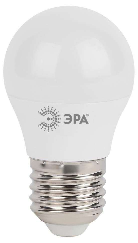 Фото №4 Лампа светодиодная Эра LED P45-7W-827-E27 (диод, шар, 7Вт, тепл, E27) (Б0020550)