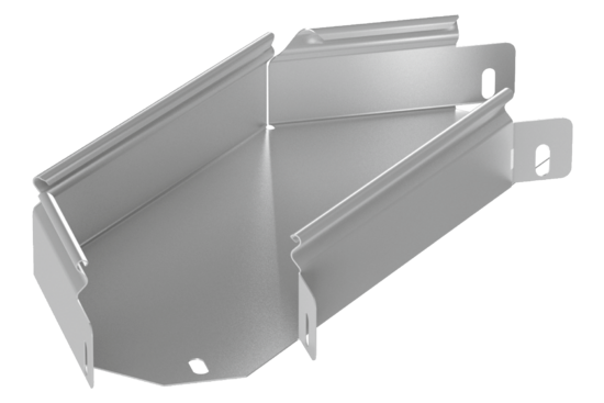 Фото №2 Угол горизонтальный 300х65-90 S=1.0мм оцинкованный