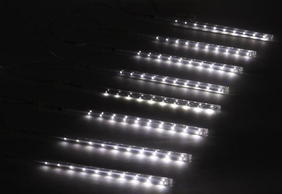 Фото №5 ЭРА Гирлянда LED Сосульки 2,1м холодный свет, 7V, IP44 (трансформатор в комплекте) (Б0041910)