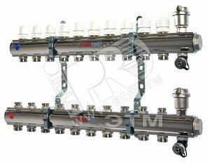 Фото №2 Коллекторная группа 1' х 10 выходов 3/4' НР EK в сборе (VTc.594.EMNX.0610)