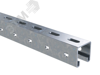 Фото №2 Профиль С-образный 41х41 L1300 толщина 2.5 мм горячеоцинкованный (BPM4113HDZ)